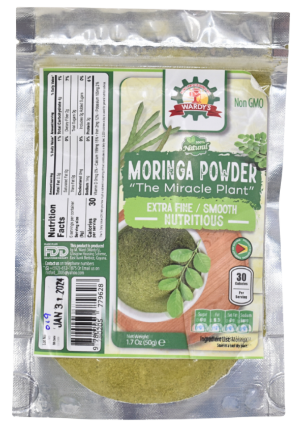 Wardy's Agro Processing 50g Moringa Powder Wardy's Agro Processing 50g Moringa Powder