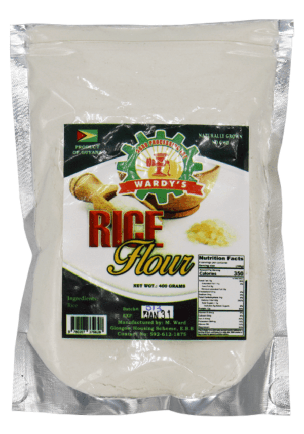 Untitled (7 x 10 in) (2) Wardy's Agro-Processing - Rice Flour 400g,