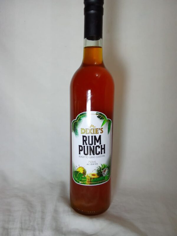 RUM PUNCH Dixie's Punch De Cream Rum Punch 750 ml