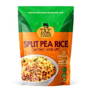 Taz Food Taz Foods Split Peas Rice, Instant Cook up