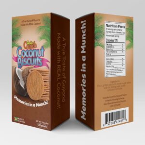 coconut grove 4PK 1 Coconut Grove Golden Crunch Coconut Biscuit