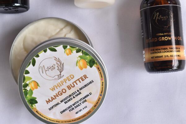 whipped mango butter Nature's Wrap Natural Products Whipped Mango Butter